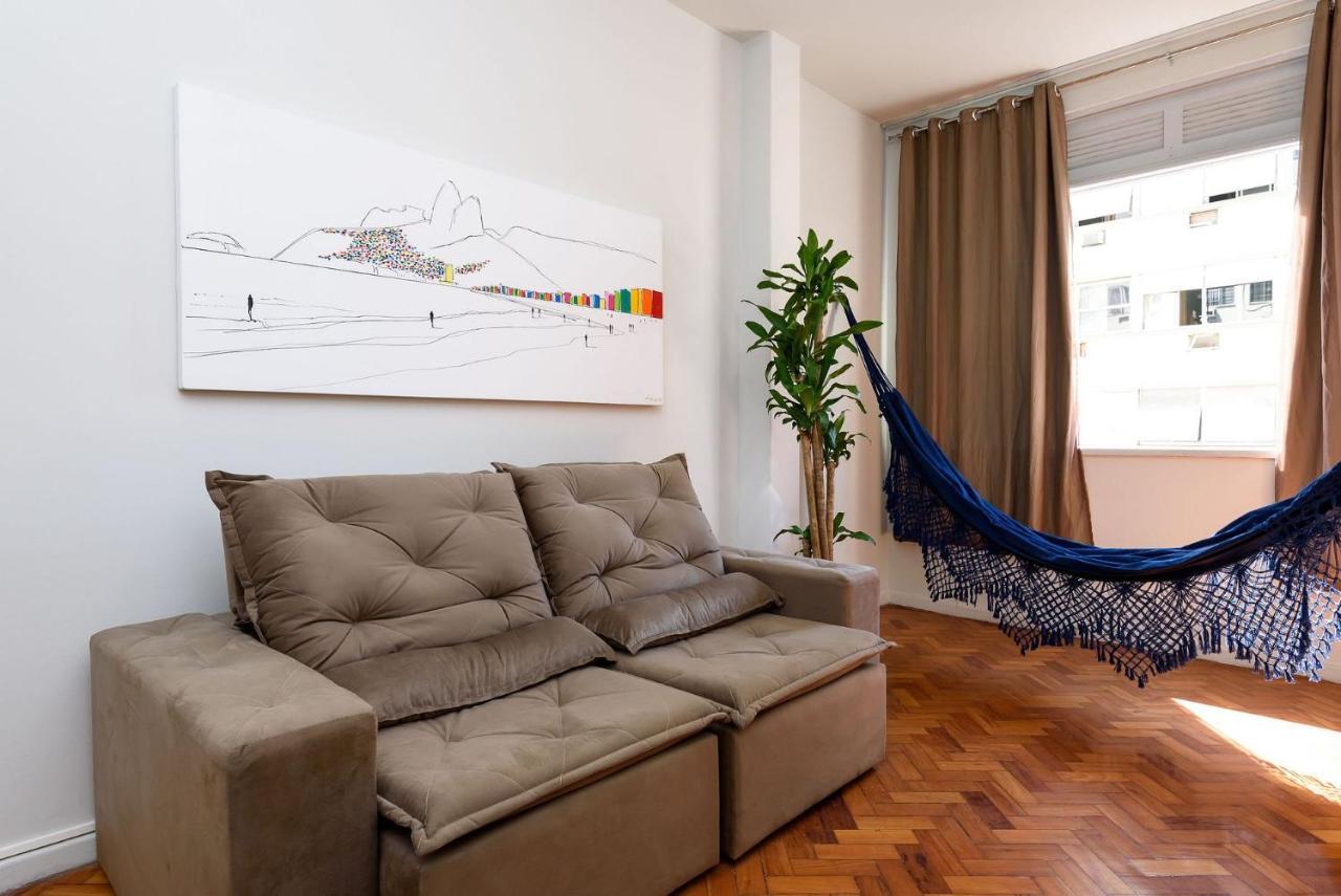 2 Quartos Em Copacabana C/ Vista-Mar | Pj 135/808 里约热内卢 外观 照片
