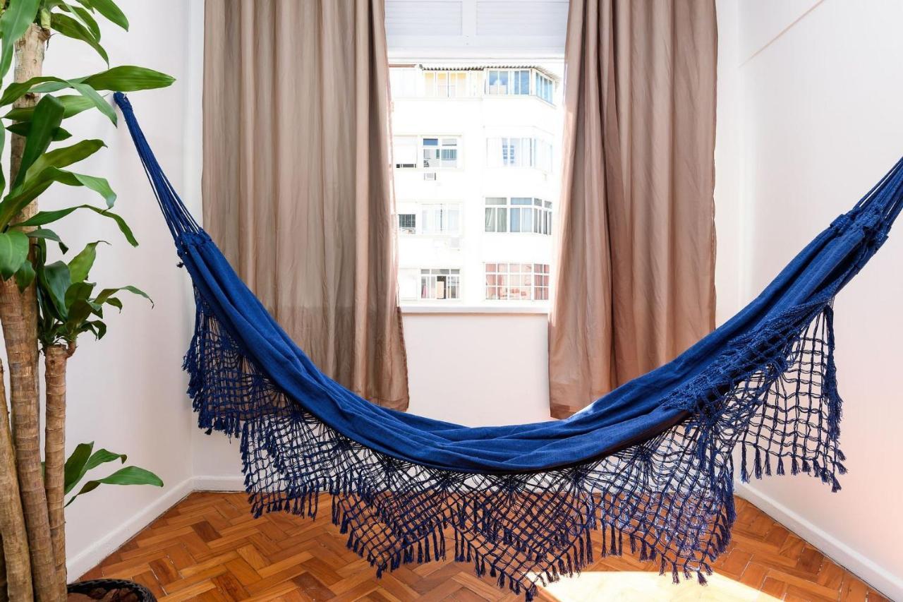 2 Quartos Em Copacabana C/ Vista-Mar | Pj 135/808 里约热内卢 外观 照片
