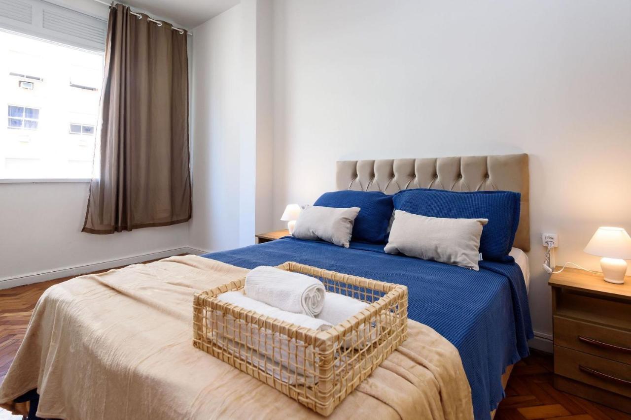 2 Quartos Em Copacabana C/ Vista-Mar | Pj 135/808 里约热内卢 外观 照片
