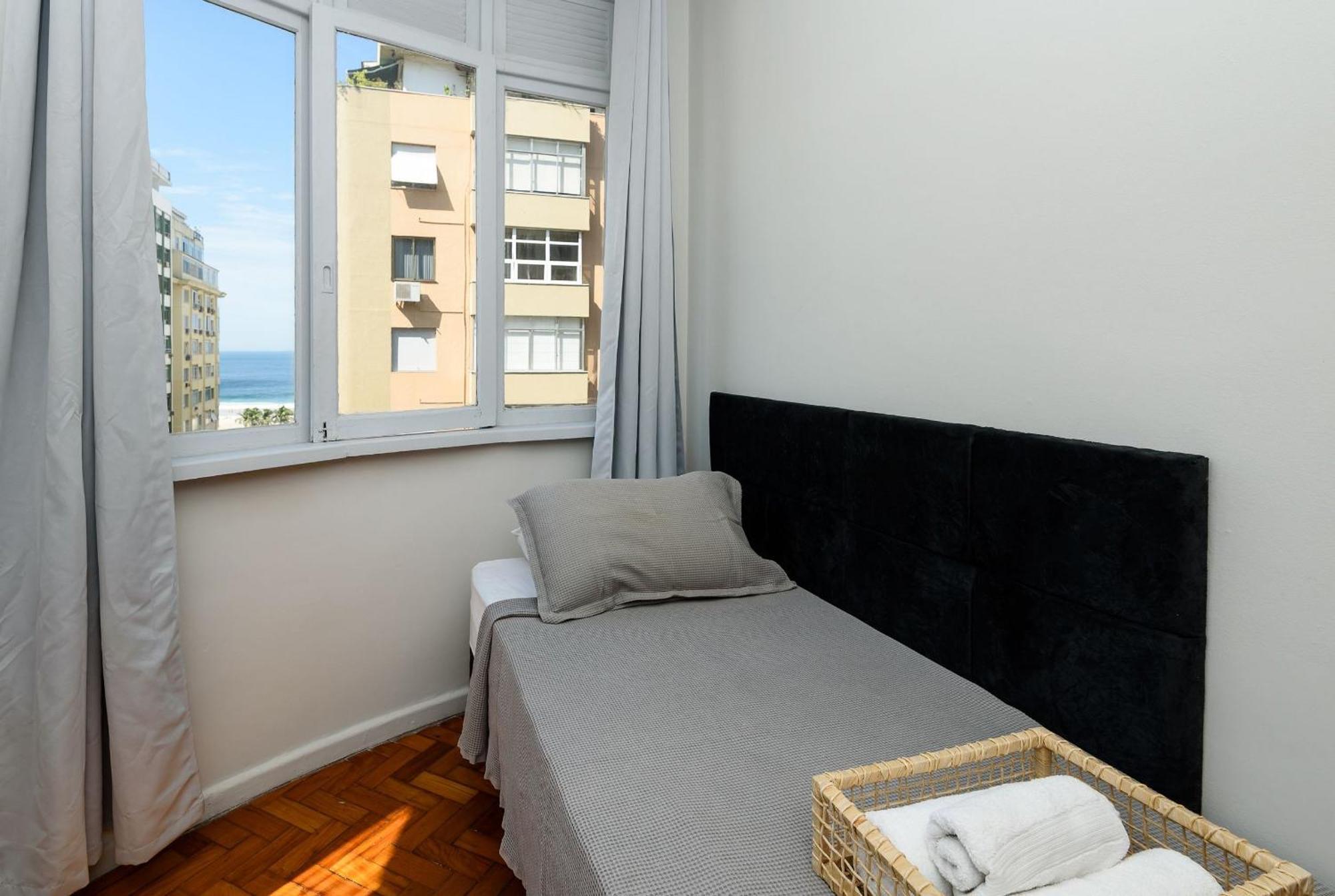 2 Quartos Em Copacabana C/ Vista-Mar | Pj 135/808 里约热内卢 外观 照片